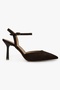 Women's Lura Brown Suede Stiletto - 3