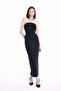 Bodycon Body Wrap Strapless Sleeveless Maxi Dress D3268Axns - 2