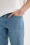 Slim Fit Jean Bermuda Shorts C2692Ax24Sm - 6