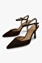 Women's Lura Brown Suede Stiletto - 2