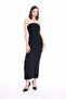 Bodycon Body Wrap Strapless Sleeveless Maxi Dress D3268Axns - 3