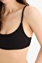 Regular Fit Wrinkled Textured Bikini Top B7207Ax24Sm - 5