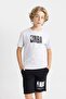 Nba Wordmark Crew Neck Short Sleeve T-Shirt Boys' C4258A824Hs - 4