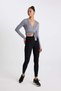 DeFactoFit - Heavy Fabric Sports Leggings, Waist Hugging - C3509AX24SM - 2
