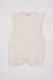 Baby Girl Newborn Polka Dot Combed Cotton Sleeveless Jumpsuit C4369A524Sm