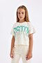 Girls Nba Boston Celtics Crew Neck Short Sleeve T-Shirt C5774A824Sm - 4