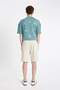 Regular Fit Thessaloniki Fabric Bermuda Shorts with Pockets D4546Ax24Sm - 7