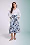 Patterned A-Line Midi Skirt C8722Ax24Sm