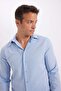 Modern Fit Polo Collar Poplin Long Sleeve Shirt R4340Azns - 3