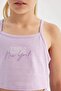 Girls' 2-Piece Set Printed Thin Strap Tank Top Shorts D0066A824Hs - 5
