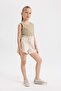Beli Lace-Up Shorts for Girls A2455A824Hs - 2