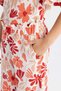 Girls Wide Leg Wide Wide Leg Floral Elastic Waist Trousers C5373A824Sm - 5