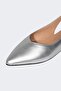 Women's Flat Sole Faux Leather Ballerinas C1897AXNS - 6