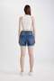 Boyfriend High Waist Jean Shorts C2468Ax24Sm - 6