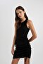 Bodycon Round Neck Ribbed Camisole Sleeveless Midi Dress B9613Ax24Sm - 5
