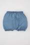3-Piece Set Crew Neck Short Sleeve T-Shirt Soft Jean Shorts and Hairband Baby Girl C2681A524Sm - 2