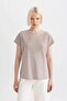 Crew Neck Puff Printed Short Sleeve T-Shirt C7654AX24SP - 3
