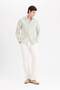 Viscose Trousers Regular Fit Straight Leg Pocket B4867Ax24Sp - 2