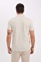 Slim Fit Slim Cut Polo Neck Short-Sleeve Cotton T-Shirt D0033AXNS - 6