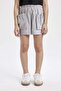 Cotton Pocket Shorts for Girls C0281A824Hs - 3