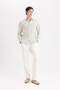 Viscose Trousers Regular Fit Straight Leg Pocket B4867Ax24Sp