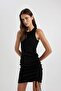 Bodycon Round Neck Ribbed Camisole Sleeveless Midi Dress B9613Ax24Sm - 4