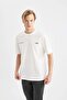 100% Cotton Comfort Regular Fit Comfortable Fit Crew Neck Back Printed Short Sleeve T-Shirt B4369Ax24Sp - 2