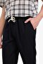 Jogger Pants Cotton Tight Legged Lace-Up Waist Elasticated Pockets Z6475Az24Sp - 5