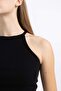 Coool Fitted Ribbed Camisole Basic Plain Undershirt C4080Ax24Sm - 4