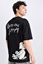 Tom & Jerry Oversize Wide Fit Crew Neck Printed Short Sleeve T-Shirt C1527Ax24Sm