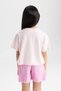 Girls' Looney Tunes Crew Neck Short Sleeve T-Shirt C4825A824Sm - 7