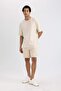 DeFactoFit Slim Fit Short Leg Shorts A1625AX24SM - 3