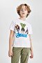 Marvel Avengers Crew Neck Short Sleeve T-Shirt for Boy B7219A824Sm - 3