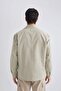 Relax Fit Polo Collar Shirt Jacket B4523AX24SP - 7