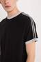 100% Cotton Regular Fit Crew Neck Short Sleeve Pique T-Shirt C2563Ax24Sm - 5