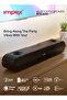 Impex Bluetooth Speaker with 1600W PMPO, 2000mAh Battery, Bluetooth 5.3, RGB Lights