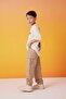 Boy's Cargo Pocket Waist Lace-Up Elastic Leg Jogger Parachute Pants C2172A824Sm - 3