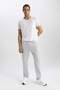 Defactofit Sportsman Slim Jogger Sweatpants Slim Fit Tight-Fitting Elastic Waist Double Pockets Standard Leg - 4