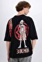 100% Cotton One Piece Loose Fit Crew Neck Back Print Short Sleeve T-Shirt B5528Ax25Sp