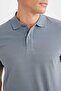 New Regular Fit Short Sleeve Polo Basic T-Shirt C1293Ax24Sp - 4