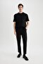 Twill Fabric Trousers Tailored Regular Fit Straight Leg B6670Ax24Sp