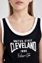 Girl's Printed Ribbed Camisole Sleeveless Long Jumpsuit B4878A824SM - 4