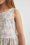 Girl's Patterned Sleeveless Dress B4338A824SM - 3