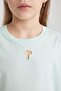 Girls' Relax Fit Crew Neck Short Sleeve T-Shirt B6759A824Sm - 5