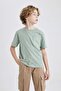 Boy's Crew Neck Short Sleeve T-Shirt B6158A824Sm - 4