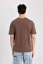 100% Cotton Pink Floyd Regular Fit Crew Neck Short Sleeve T-Shirt B8096Ax24Sm - 6