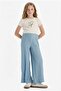 Corduroy 2-Piece Set Printed Short-Sleeved T-Shirt Wide-Legged Pants Girls C3814A824Sp - 2