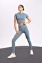 Fitted Waist-Hugging Seamless Sports Leggings B4570Ax24Sp - 3