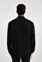 Regular Fit Polo Collar Crinkle Basic Plain Long Sleeve White Shirt B6484Ax24Sp - 5