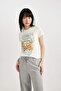 Regular Fit Crew Neck Printed Short Sleeve T-Shirt B7052Ax24Sm - 3